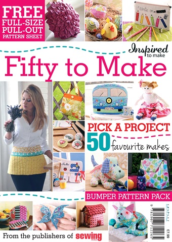 Inspired to Make: Fifty to Make issue Inspired to Make: Fifty to Make