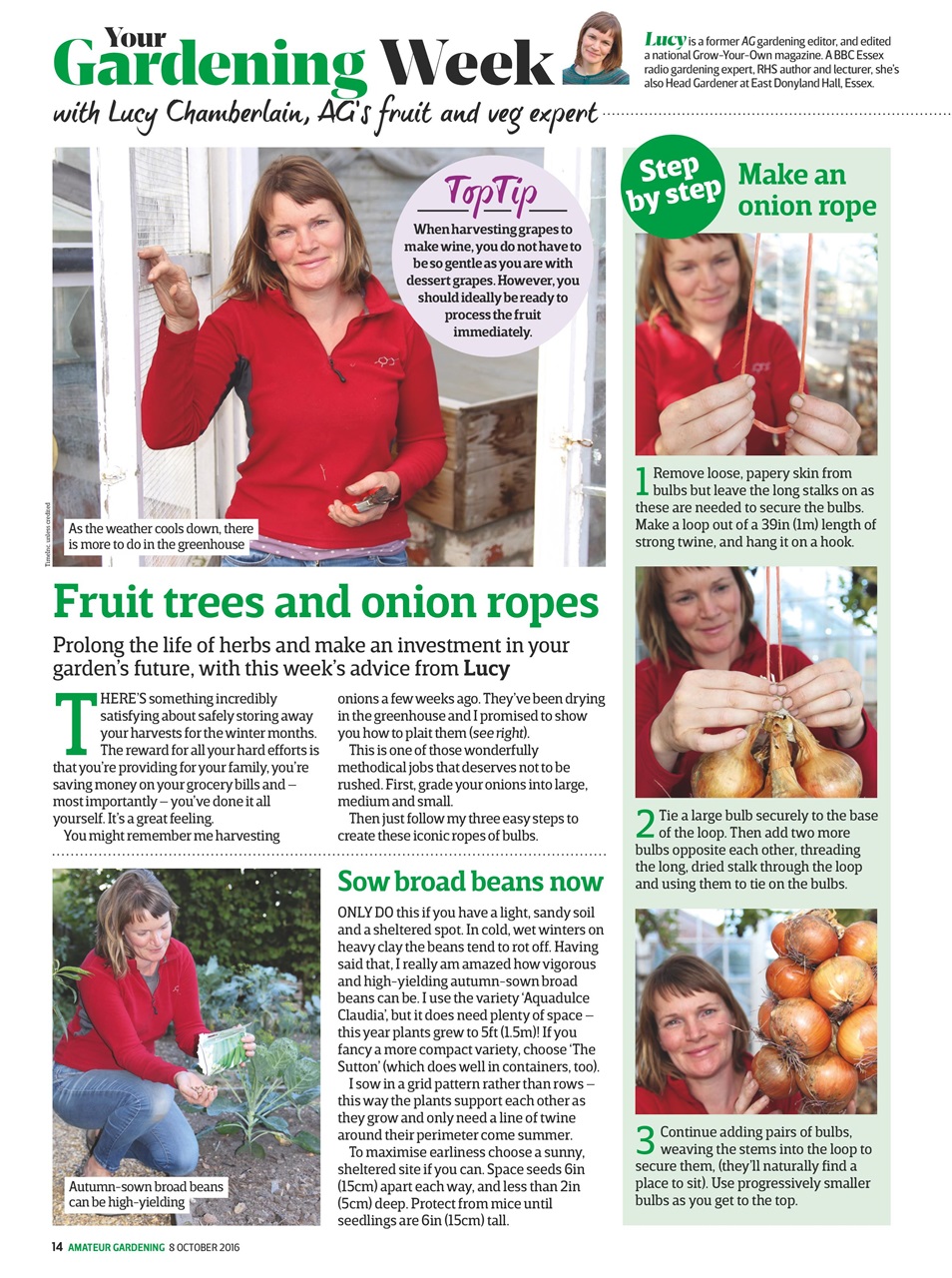 Amateur Gardening Preview Pages