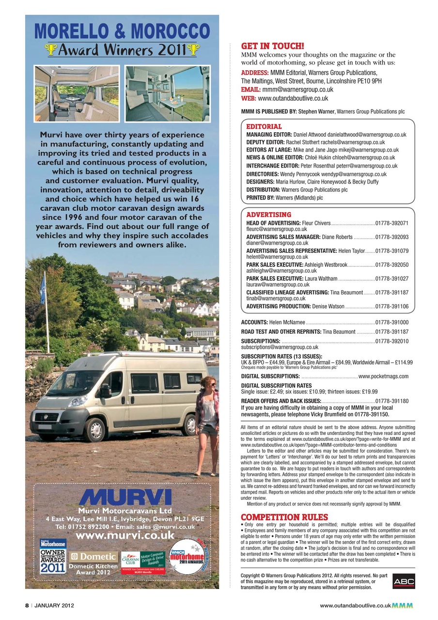 MMM magazine Preview Pages