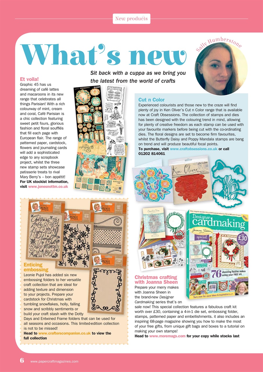 Simply Cards & Papercraft Preview Pages