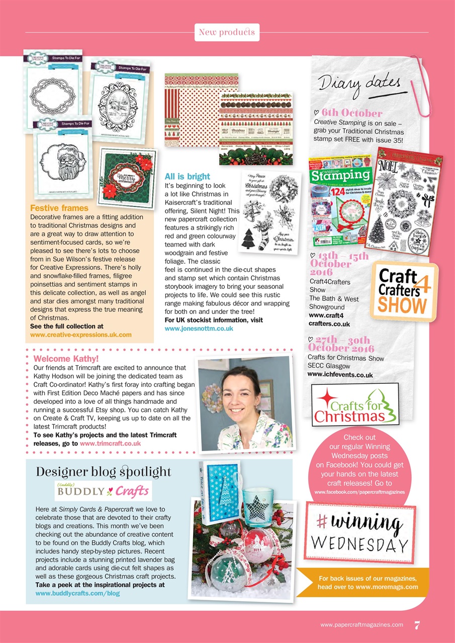 Simply Cards & Papercraft Preview Pages
