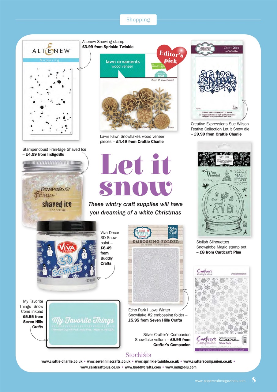 Simply Cards & Papercraft Preview Pages