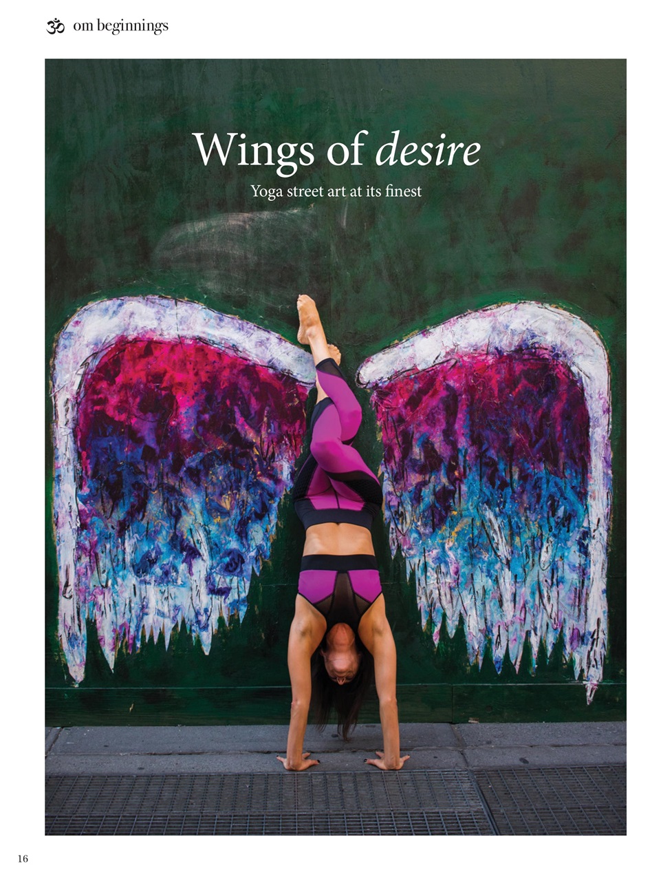 OM Yoga Magazine Preview Pages