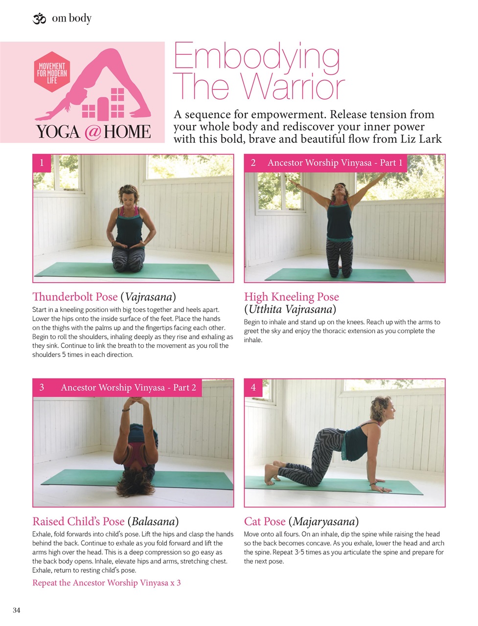 OM Yoga Magazine Preview Pages