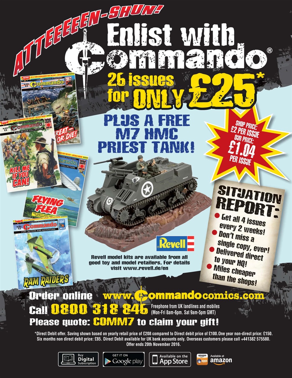 Commando Preview Pages