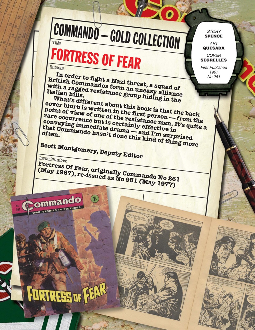 Commando Preview Pages