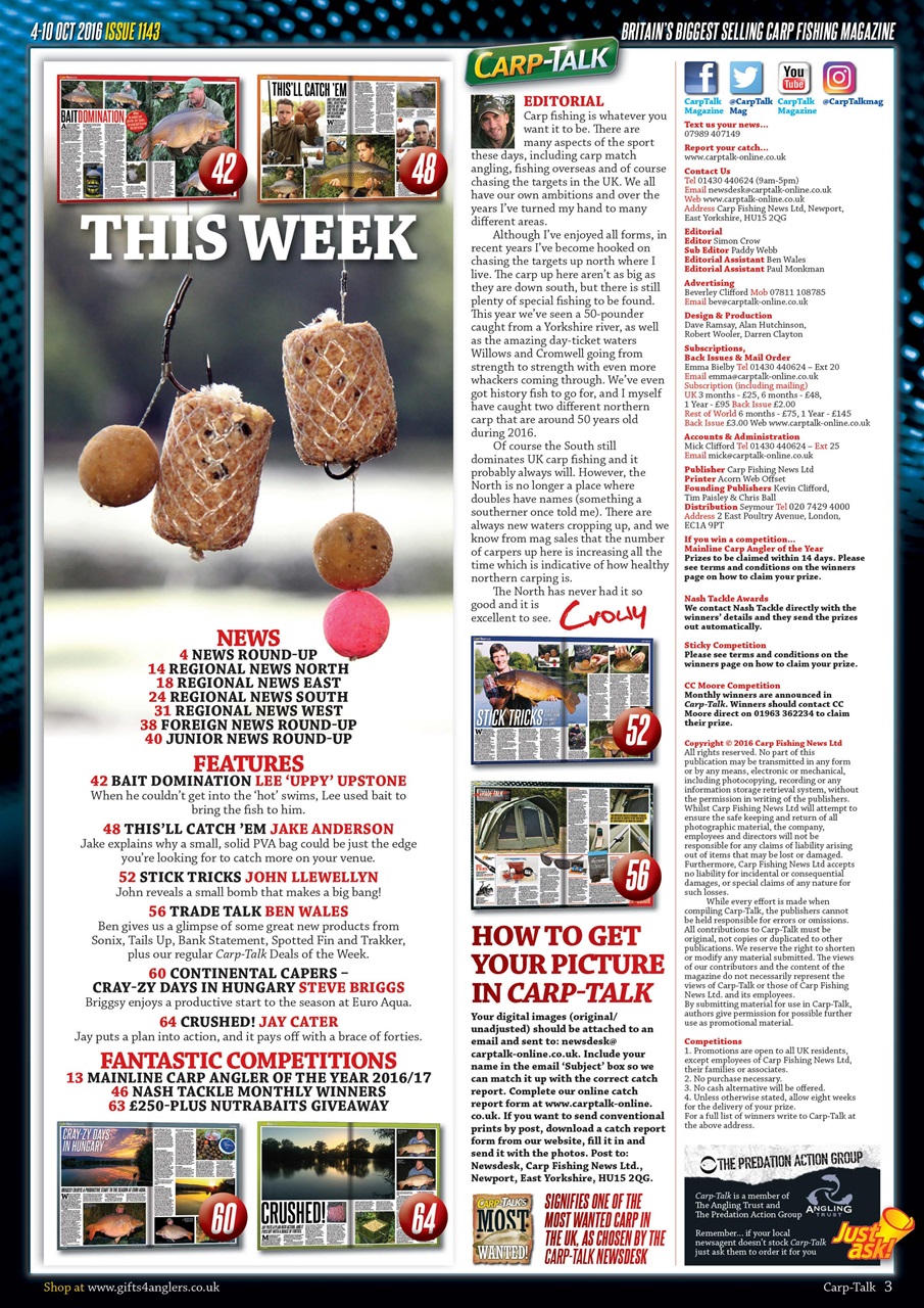 Carp-Talk Preview Pages