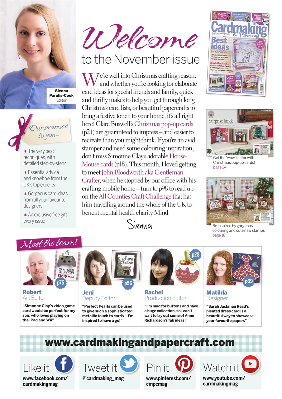 Cardmaking & Papercraft Preview Pages