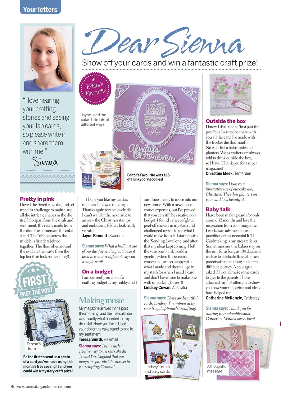 Cardmaking & Papercraft Preview Pages