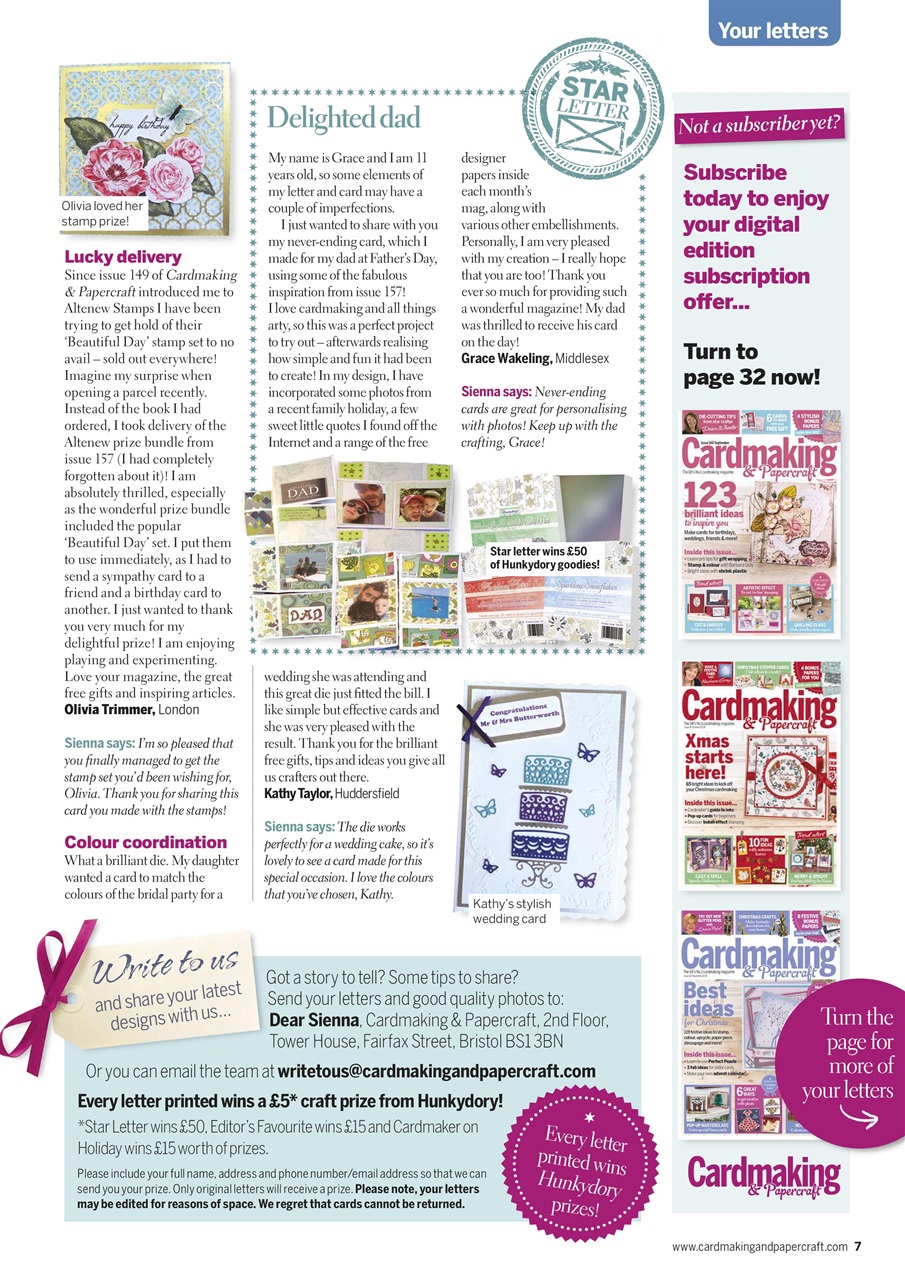 Cardmaking & Papercraft Preview Pages