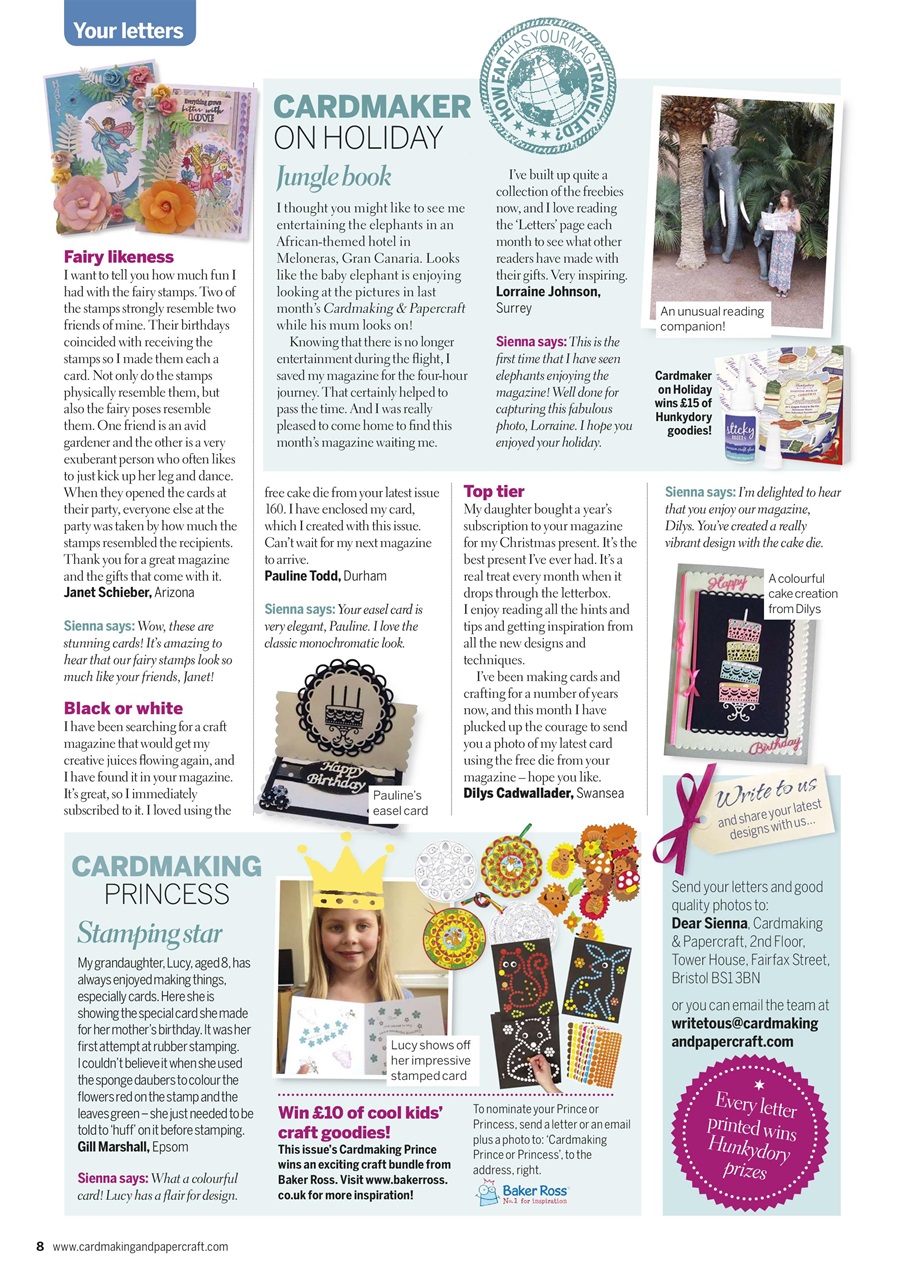 Cardmaking & Papercraft Preview Pages
