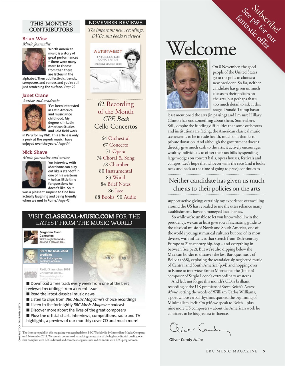 BBC Music Magazine Preview Pages