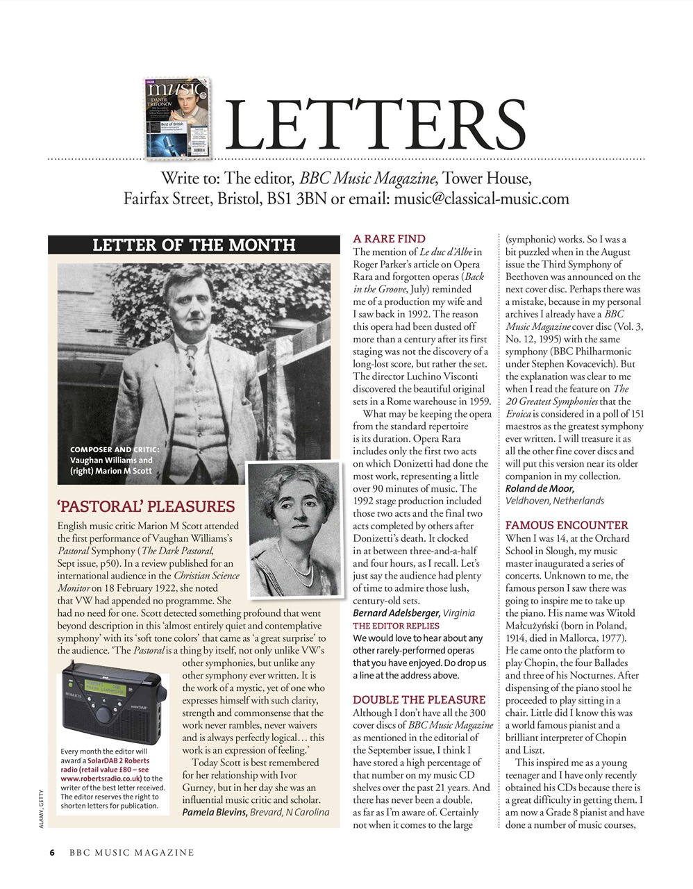 BBC Music Magazine Preview Pages