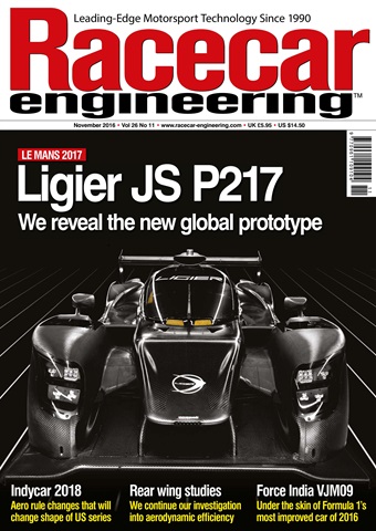 Racecar Engineering issue November 216