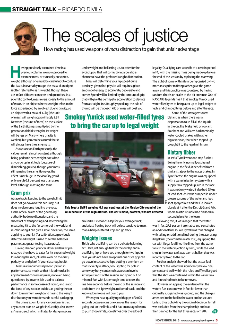 Racecar Engineering Preview Pages