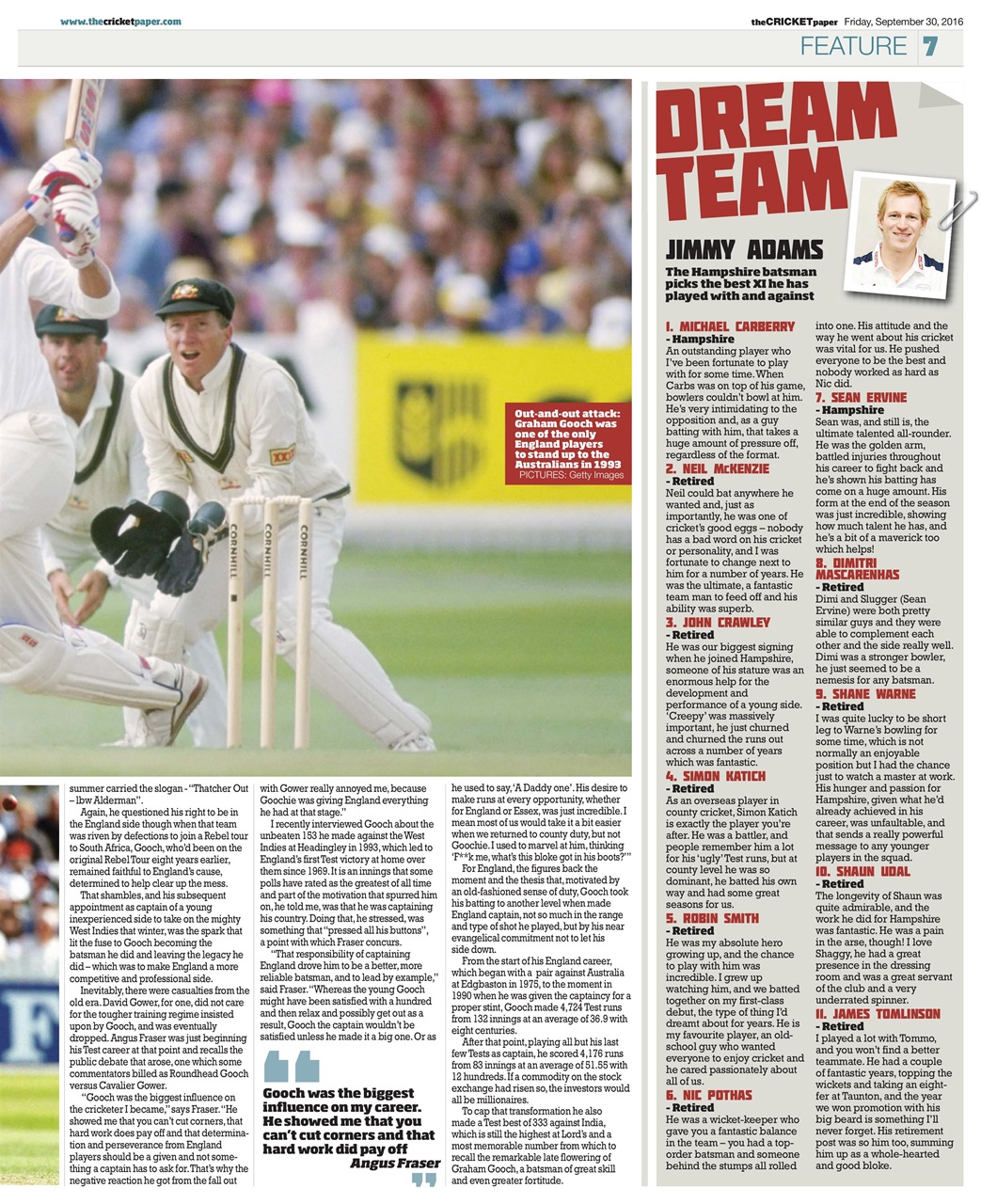The Cricket Paper Preview Pages