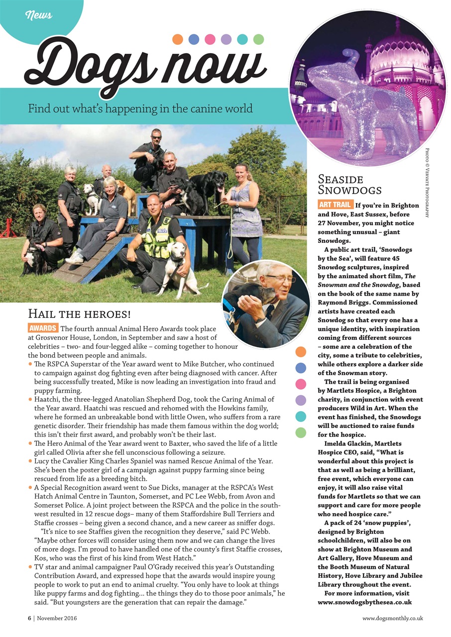 Dogs Monthly Preview Pages