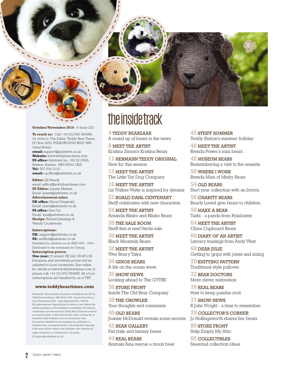 Teddy Bear Times Preview Pages