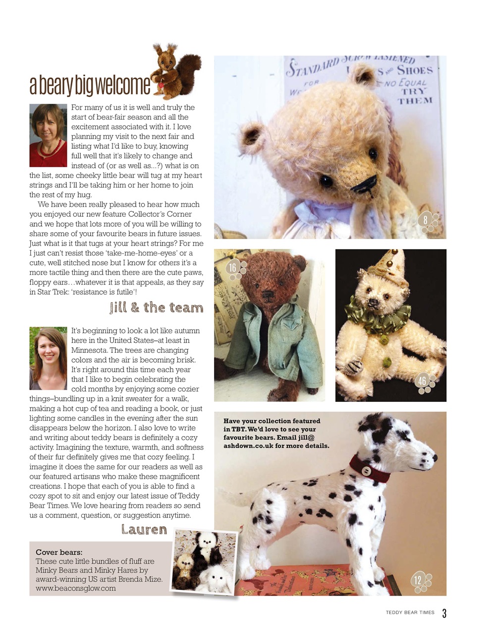 Teddy Bear Times Preview Pages