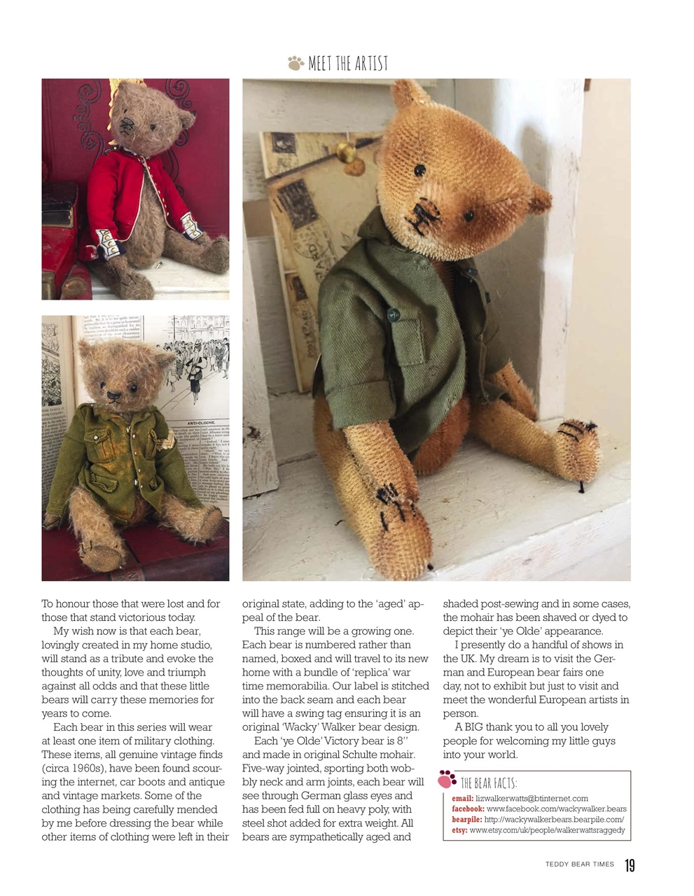 Teddy Bear Times Preview Pages