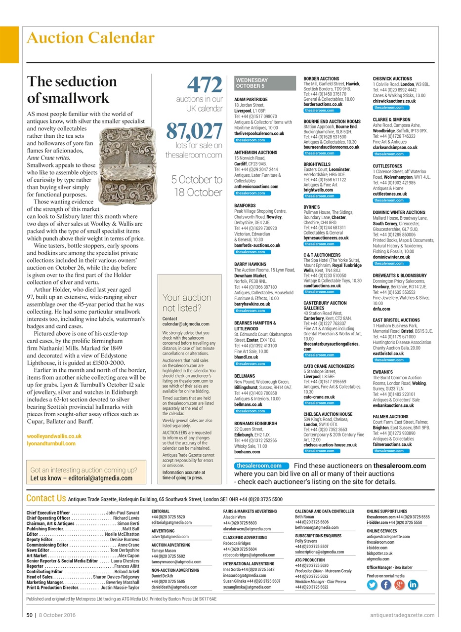 Antiques Trade Gazette Preview Pages
