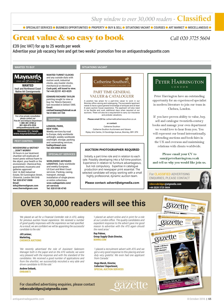 Antiques Trade Gazette Preview Pages