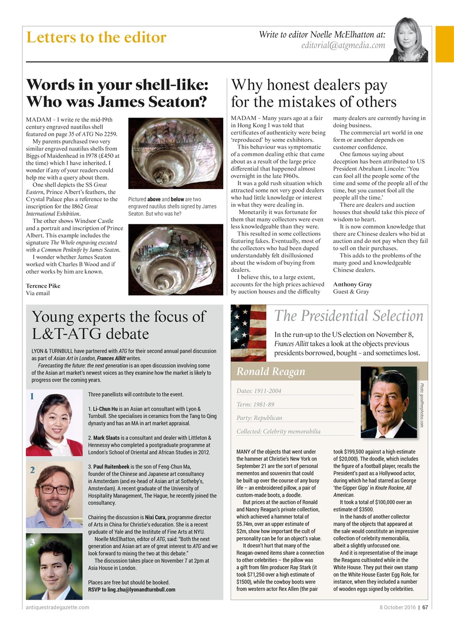 Antiques Trade Gazette Preview Pages