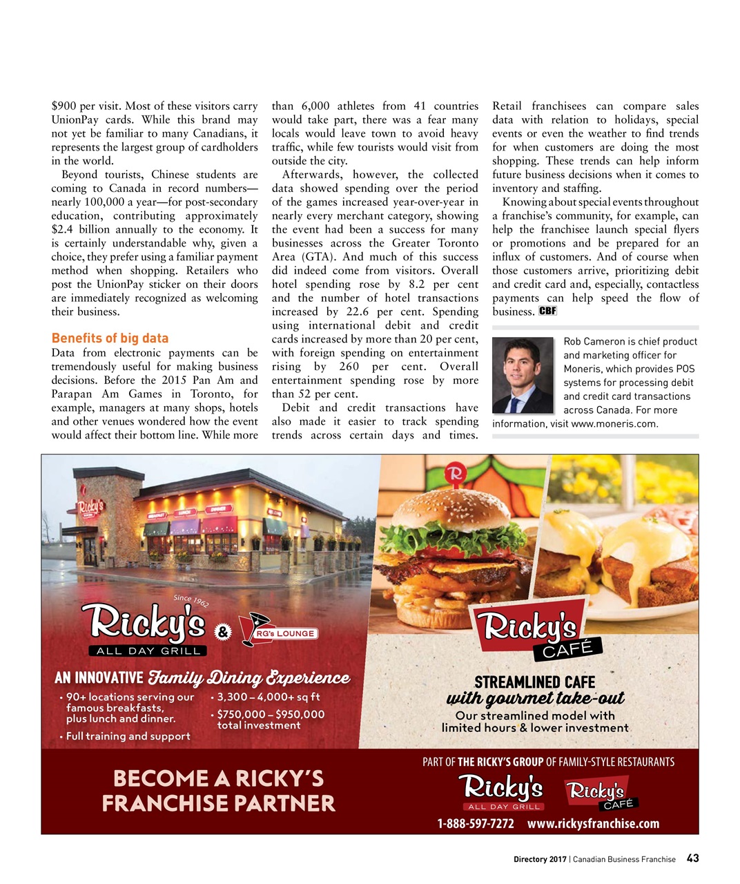 Canadian Business Franchise Preview Pages