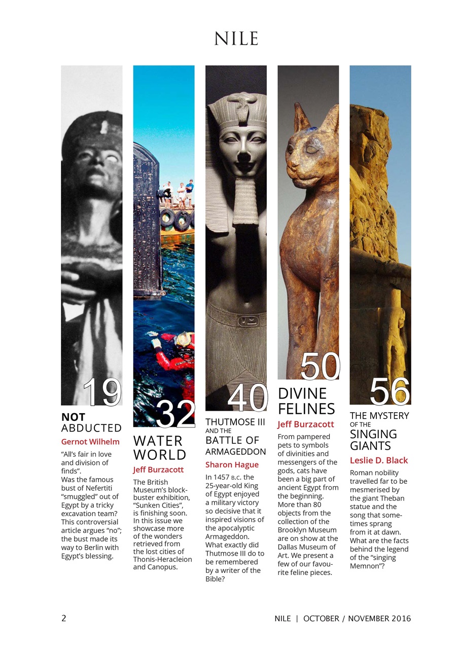 Nile Magazine Preview Pages