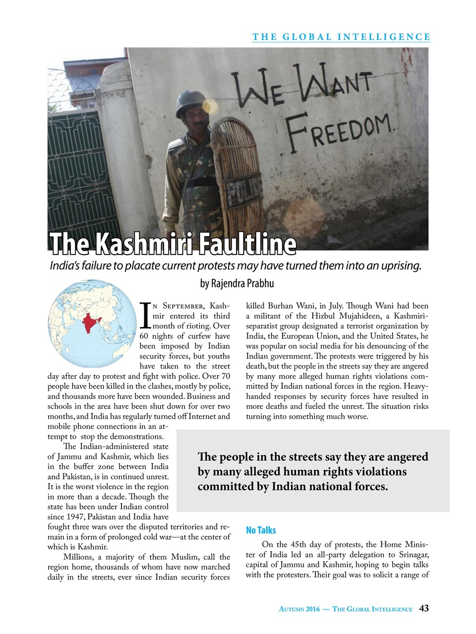 The Global Intelligence Preview Pages