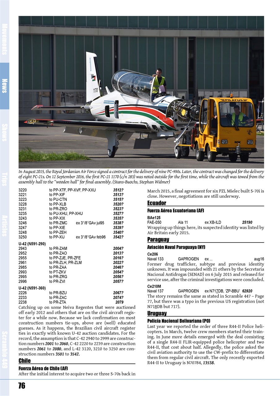 Scramble Magazine Preview Pages