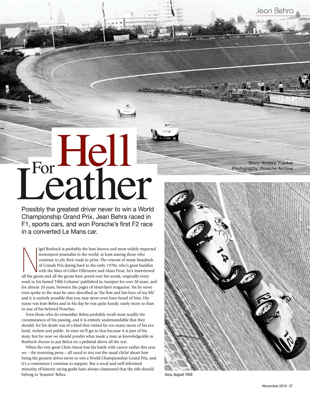 GT Porsche Preview Pages