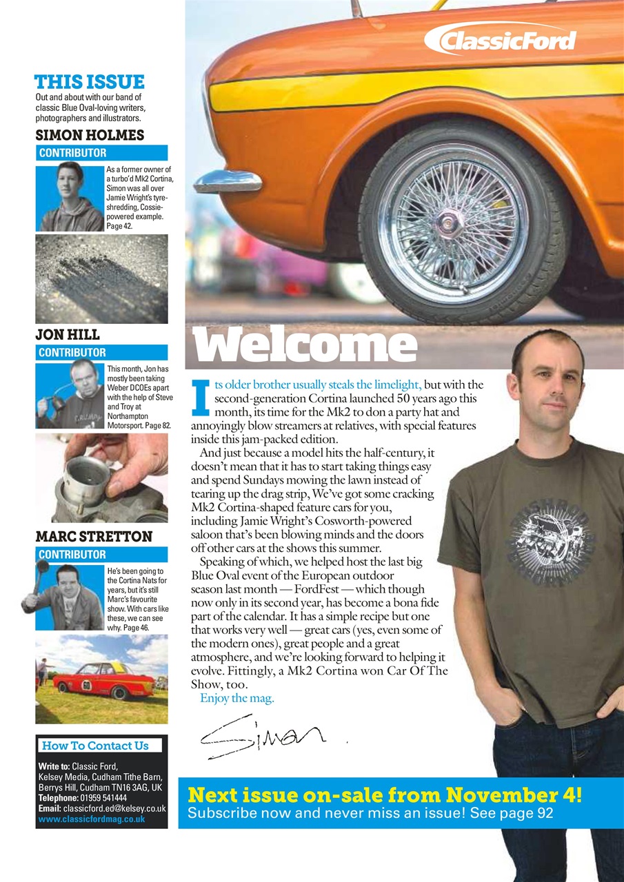 Classic Ford Preview Pages