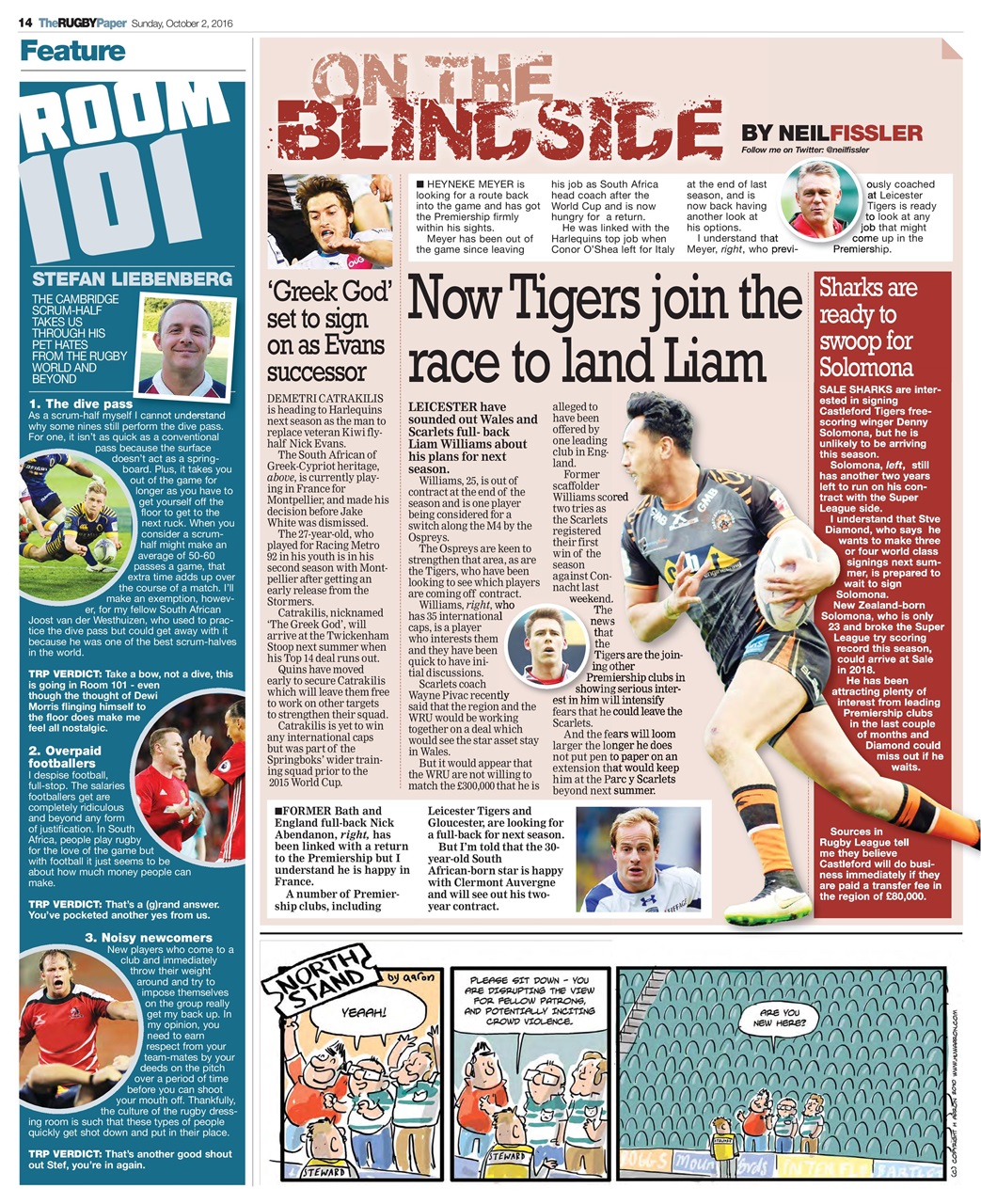 The Rugby Paper Preview Pages