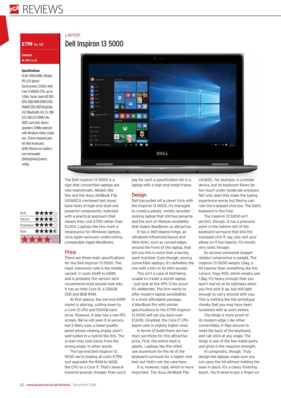 Tech Advisor Preview Pages