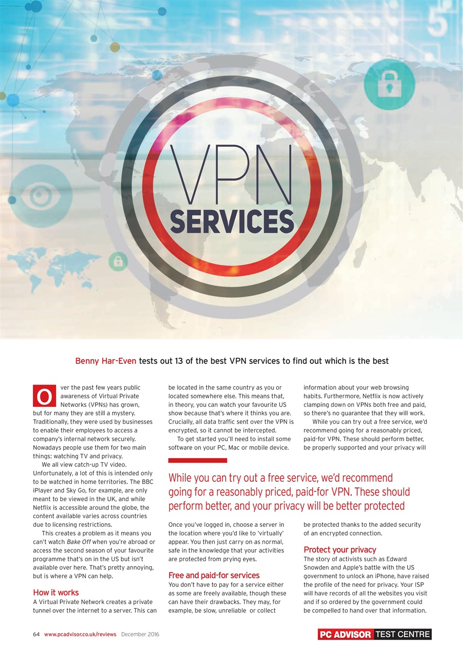 Tech Advisor Preview Pages