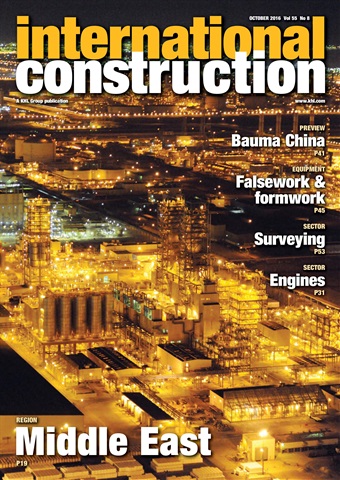 International Construction issue October 2016