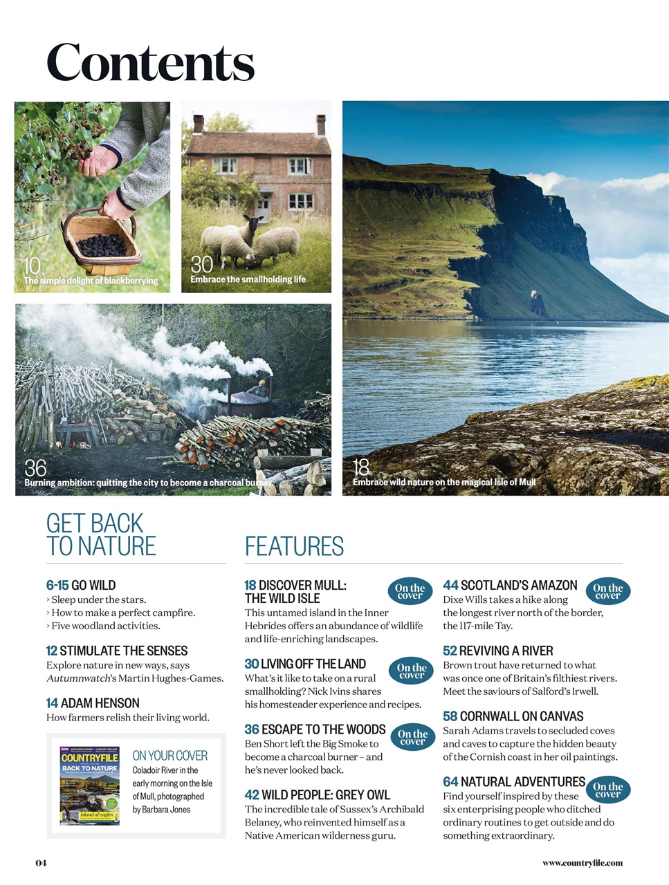BBC Countryfile Magazine Preview Pages