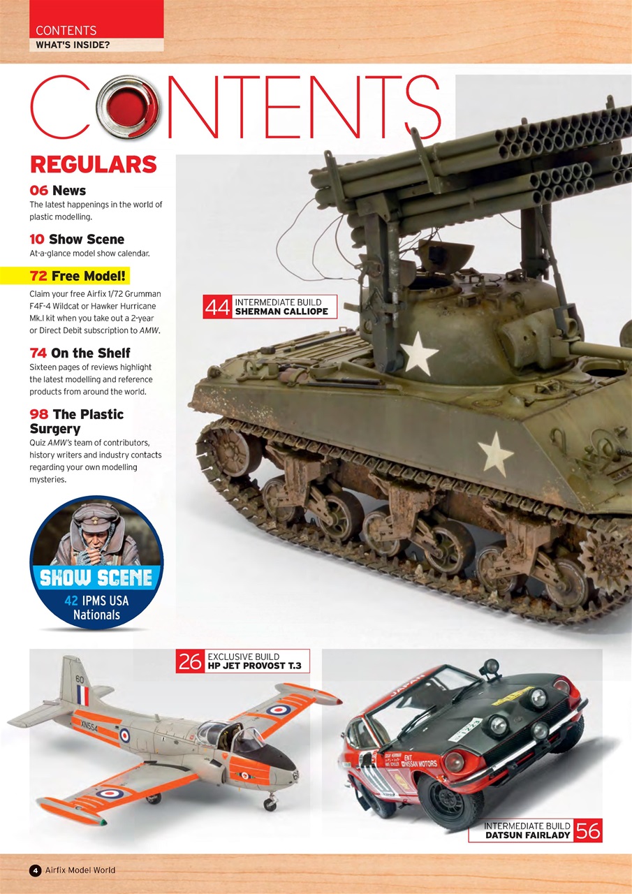 Airfix Model World Preview Pages
