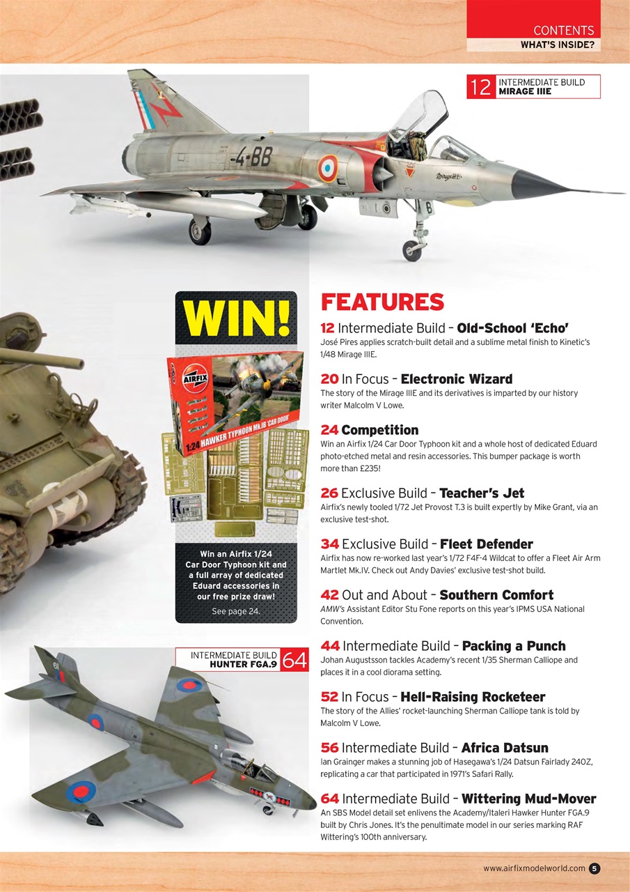 Airfix Model World Preview Pages