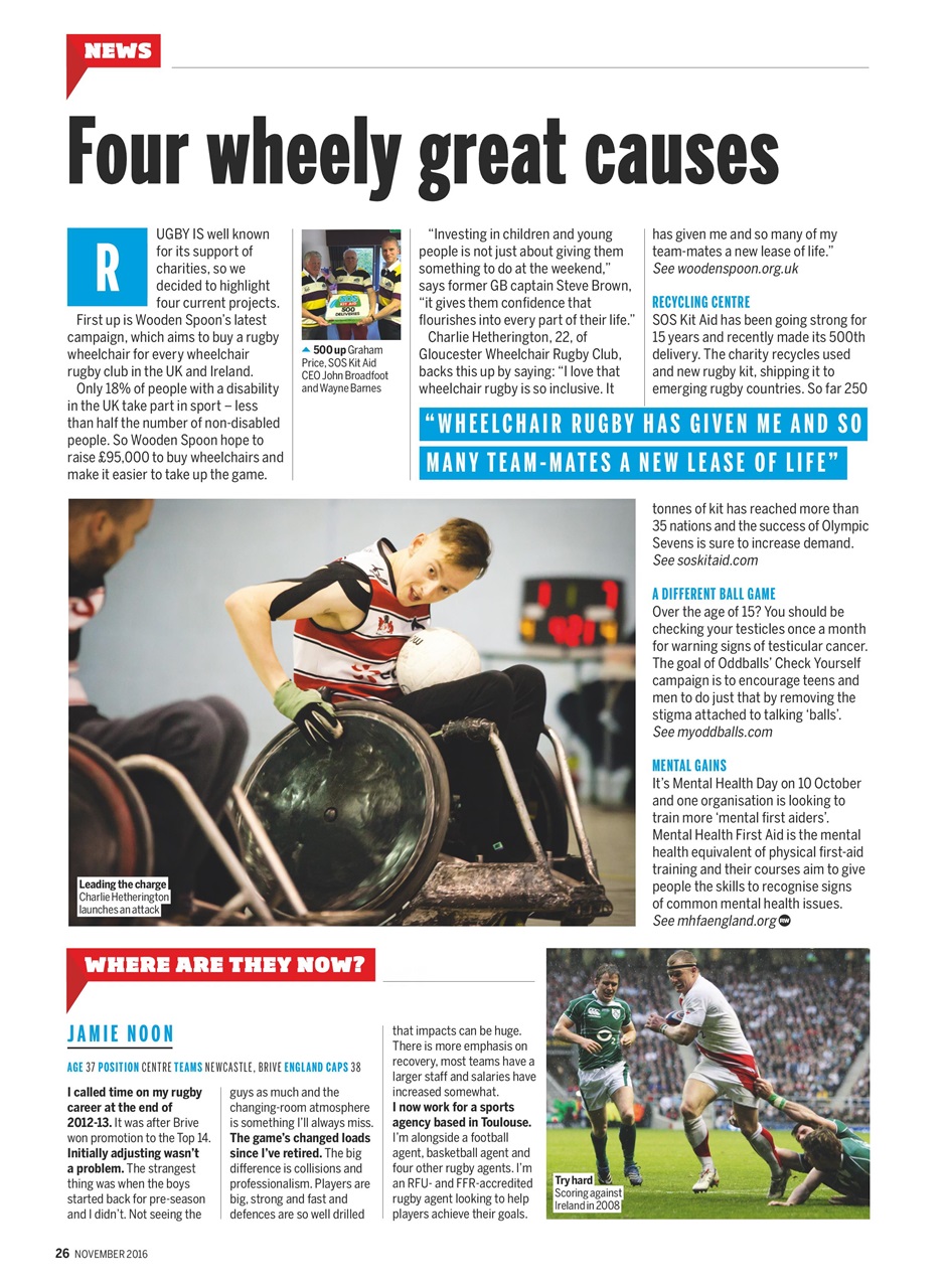 Rugby World Preview Pages