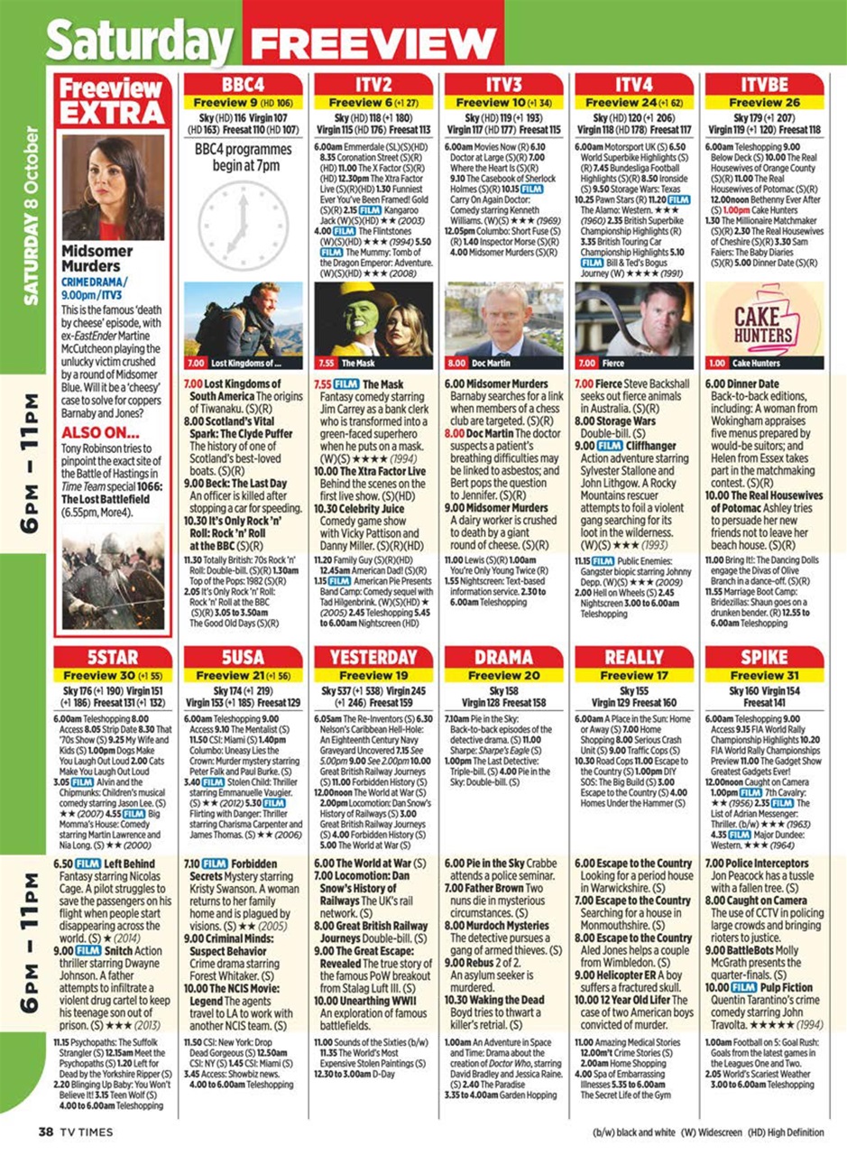 TV Times Preview Pages