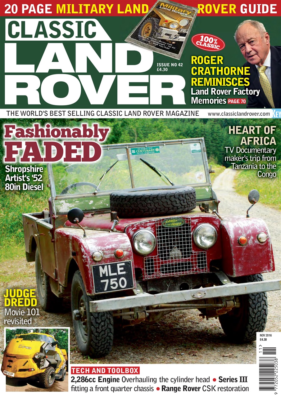 Classic Land Rover Magazine Preview Pages