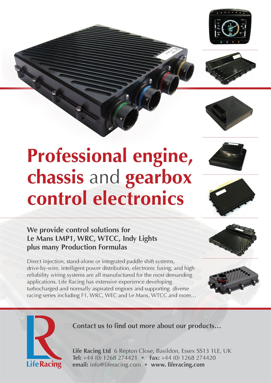 Race Engine Technology Preview Pages