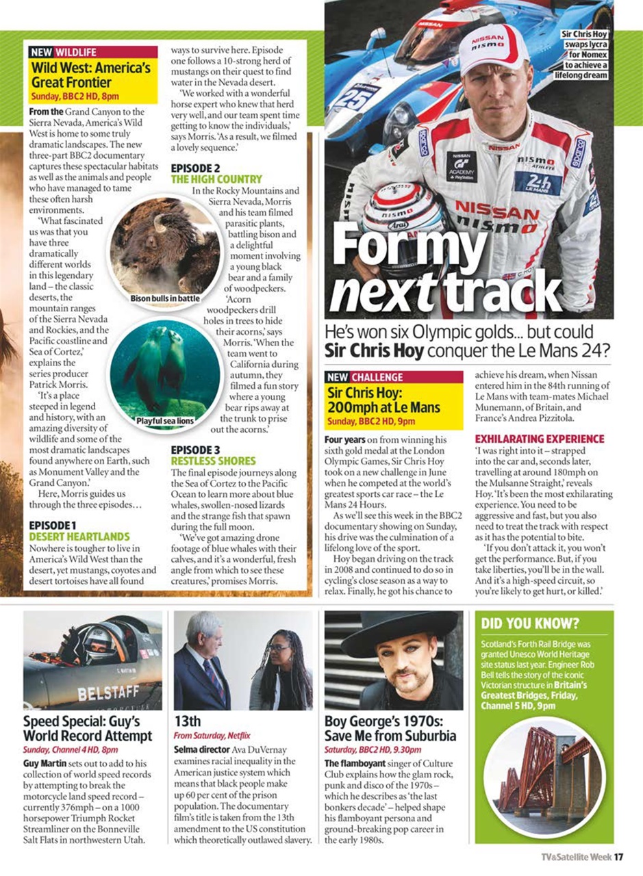 TV & Satellite Week Preview Pages