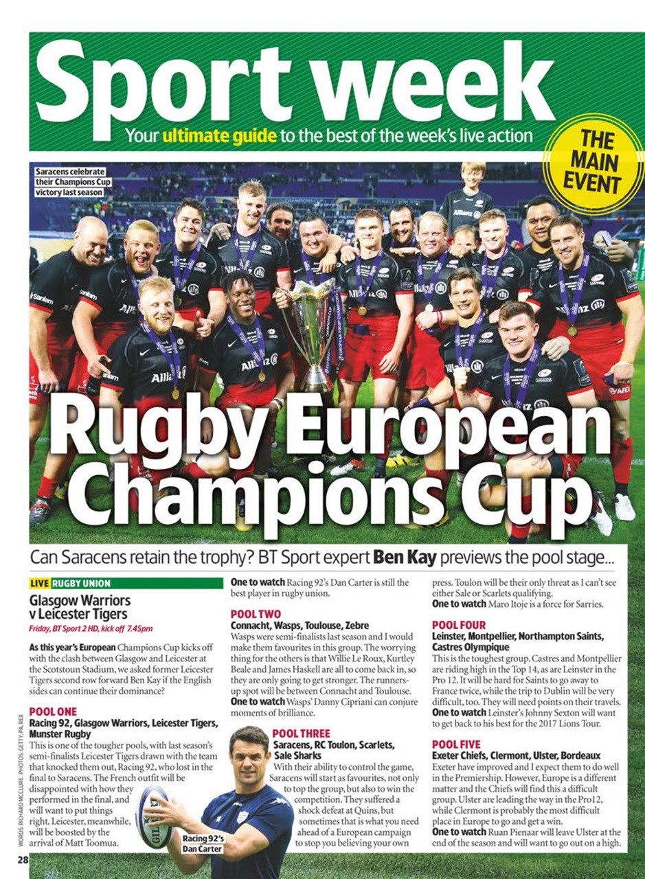 TV & Satellite Week Preview Pages