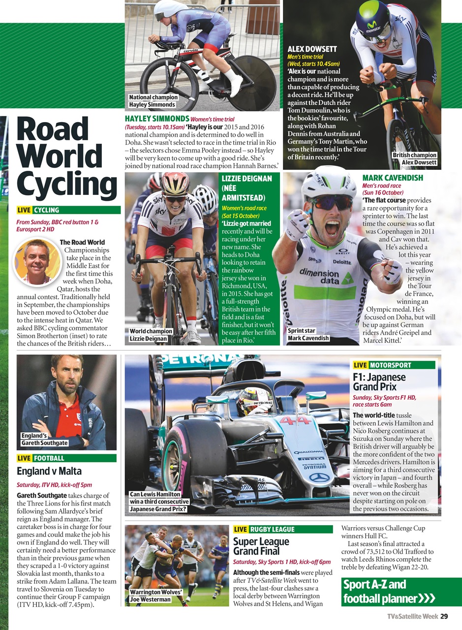 TV & Satellite Week Preview Pages