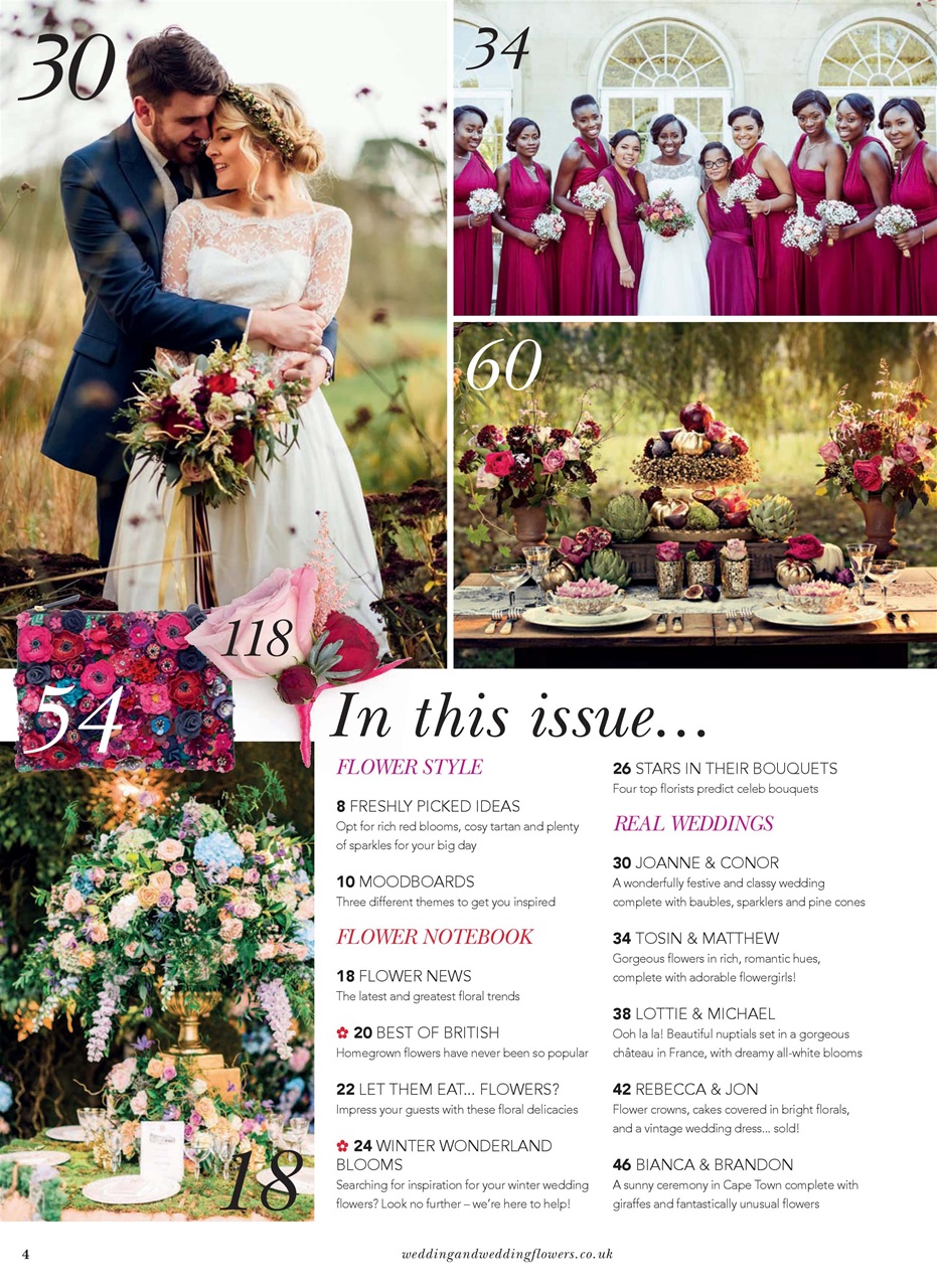 Wedding Flowers Magazine Preview Pages