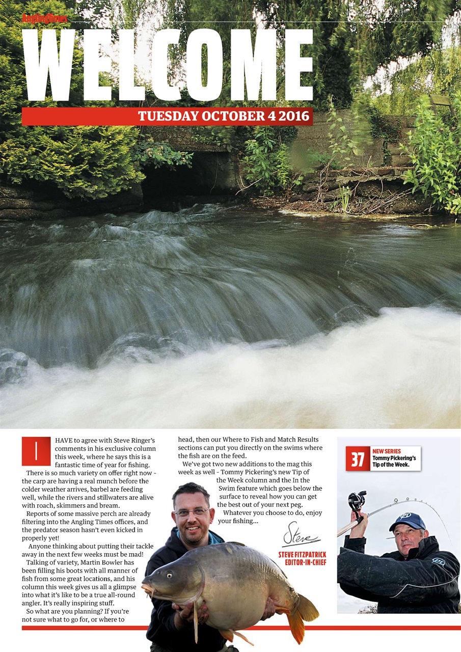 Angling Times Preview Pages
