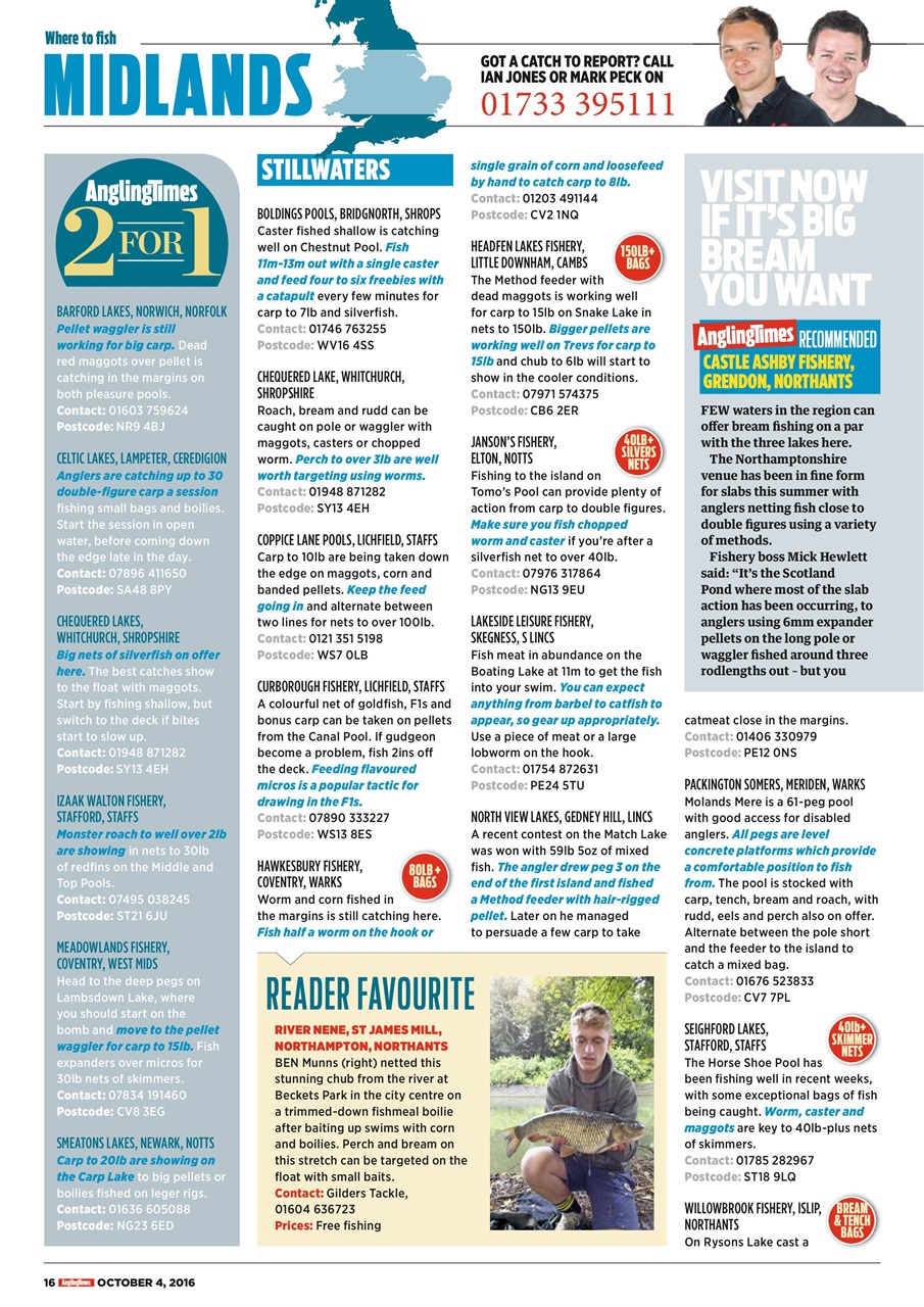 Angling Times Preview Pages